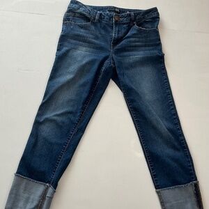 Vintage Denim women’s  1822 cuffed Taylor jeans size 8